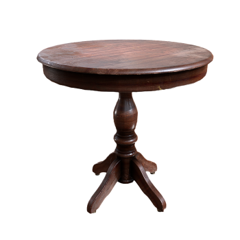 Classical solid wood round table