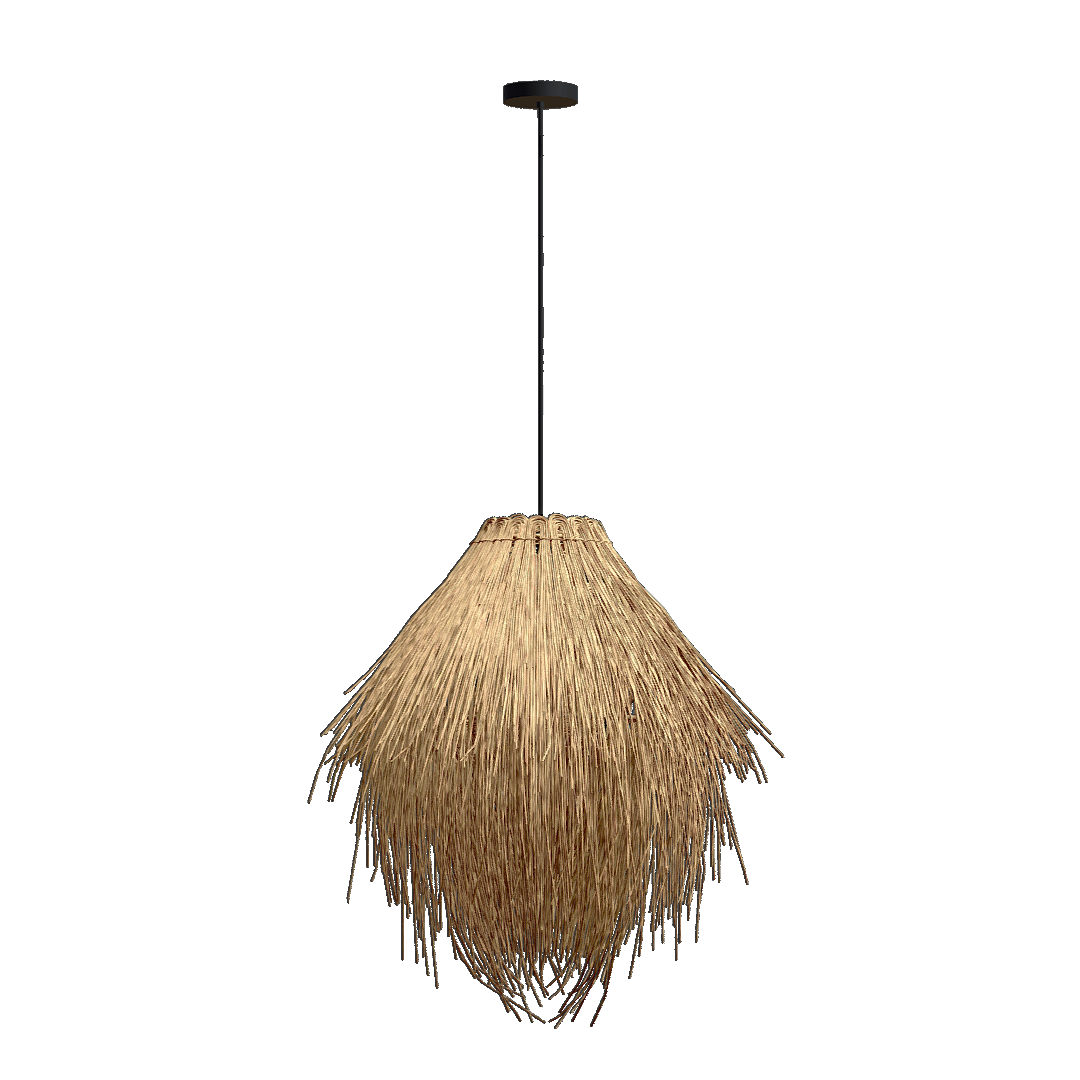 New Chinese-style Bamboo Chandelier Bamboo Art Lamp in Living Room and Lobby of Homestay