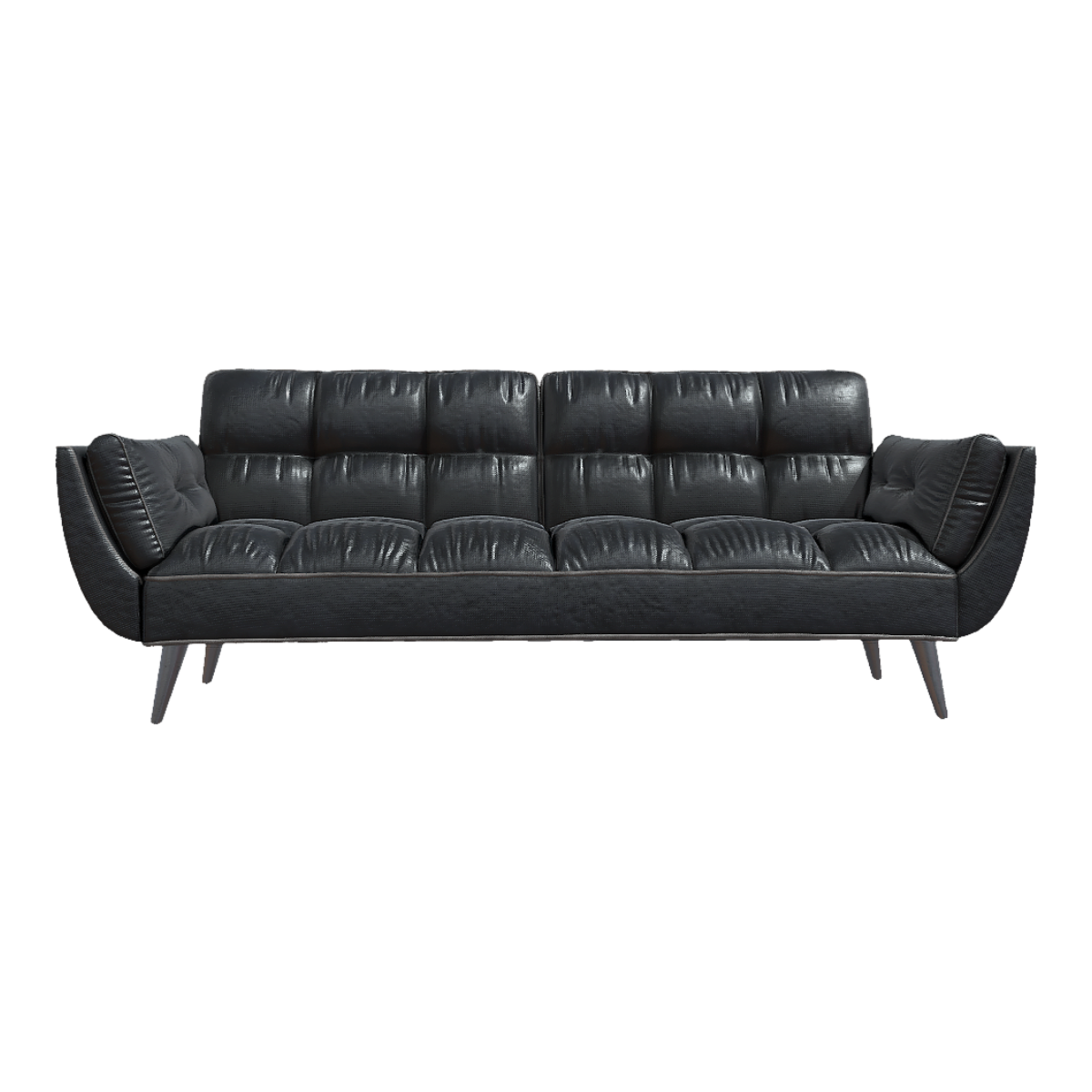 Black Office Sofa Reception Business Sofa