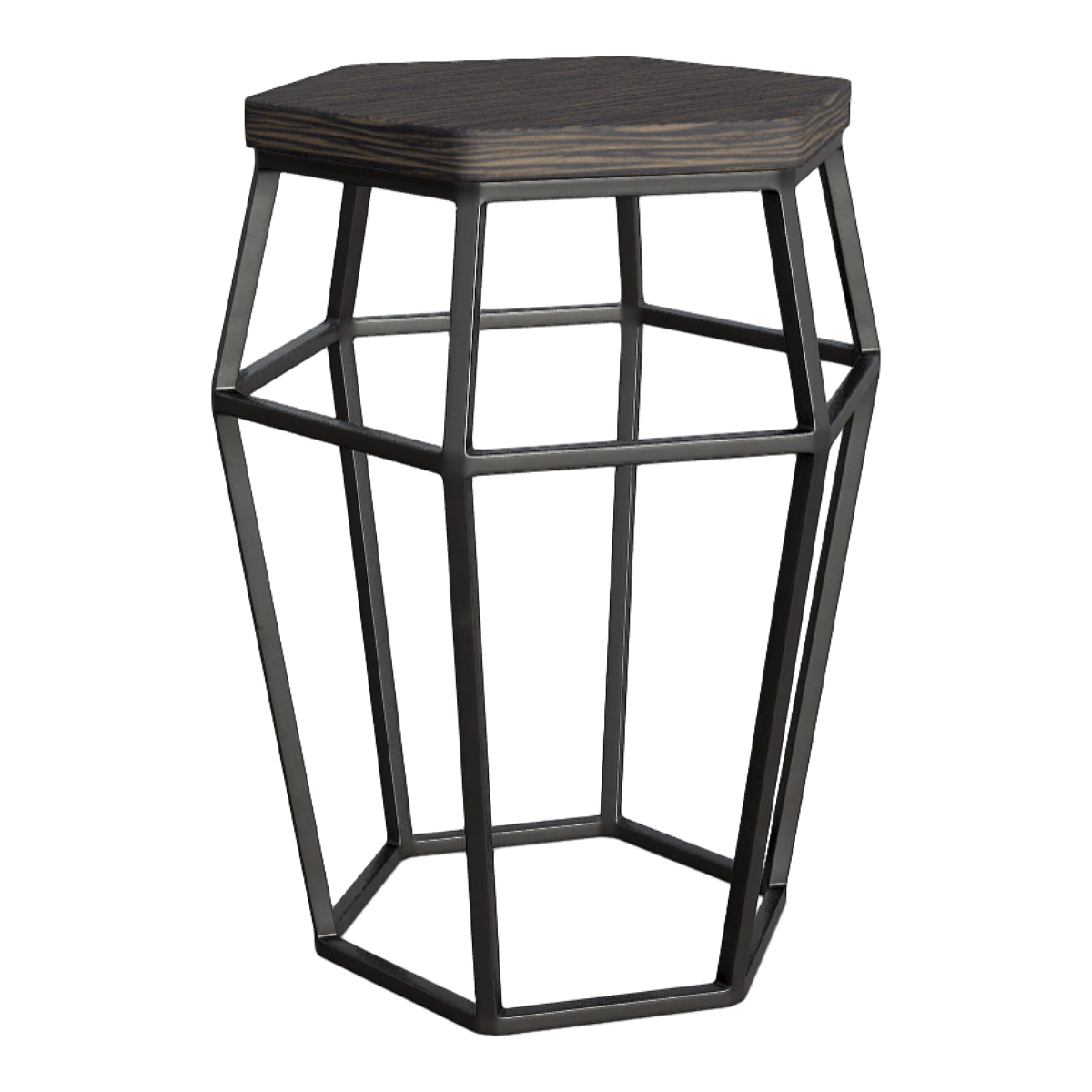 Simple Fashion Creative Coffee Table Modern Style Walnut Corner Table