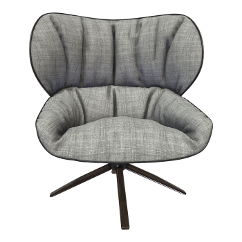 Modern Fabric Leisure Chair light gray Single Chair