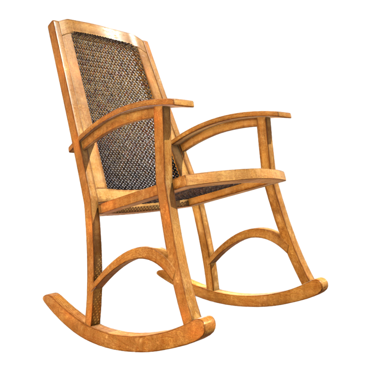 Rocking Chair Solid Wood Rocking Chair for the Elderly Adult Nap Chair