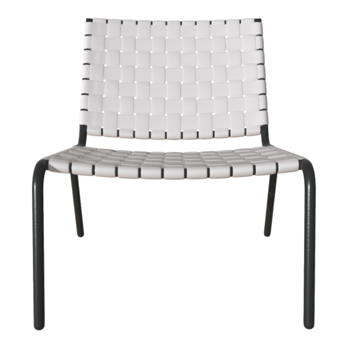 White Iron Single Chair Imitation Rattan Chair Leisure Chair Single Chair