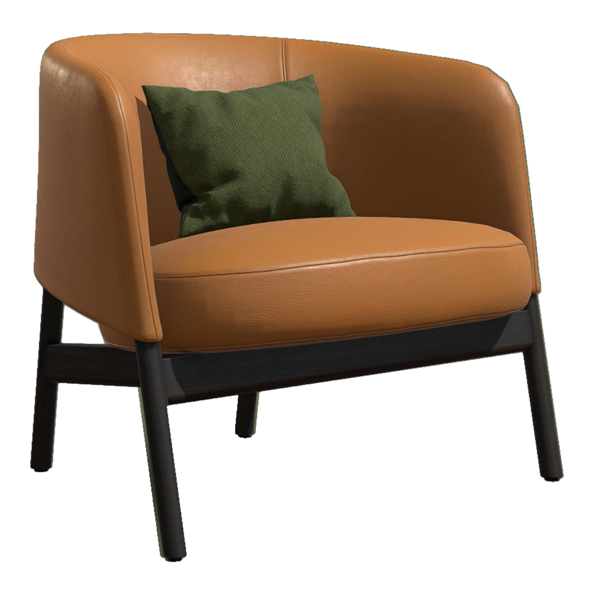 Orange Light Luxury Hotel Club Reception Chair Negotiation Internet Celebrity Sofa Chair