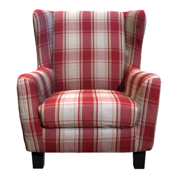 American Style Fabric Sofa Sofa Single Pastoral Sofa Tiger Chair