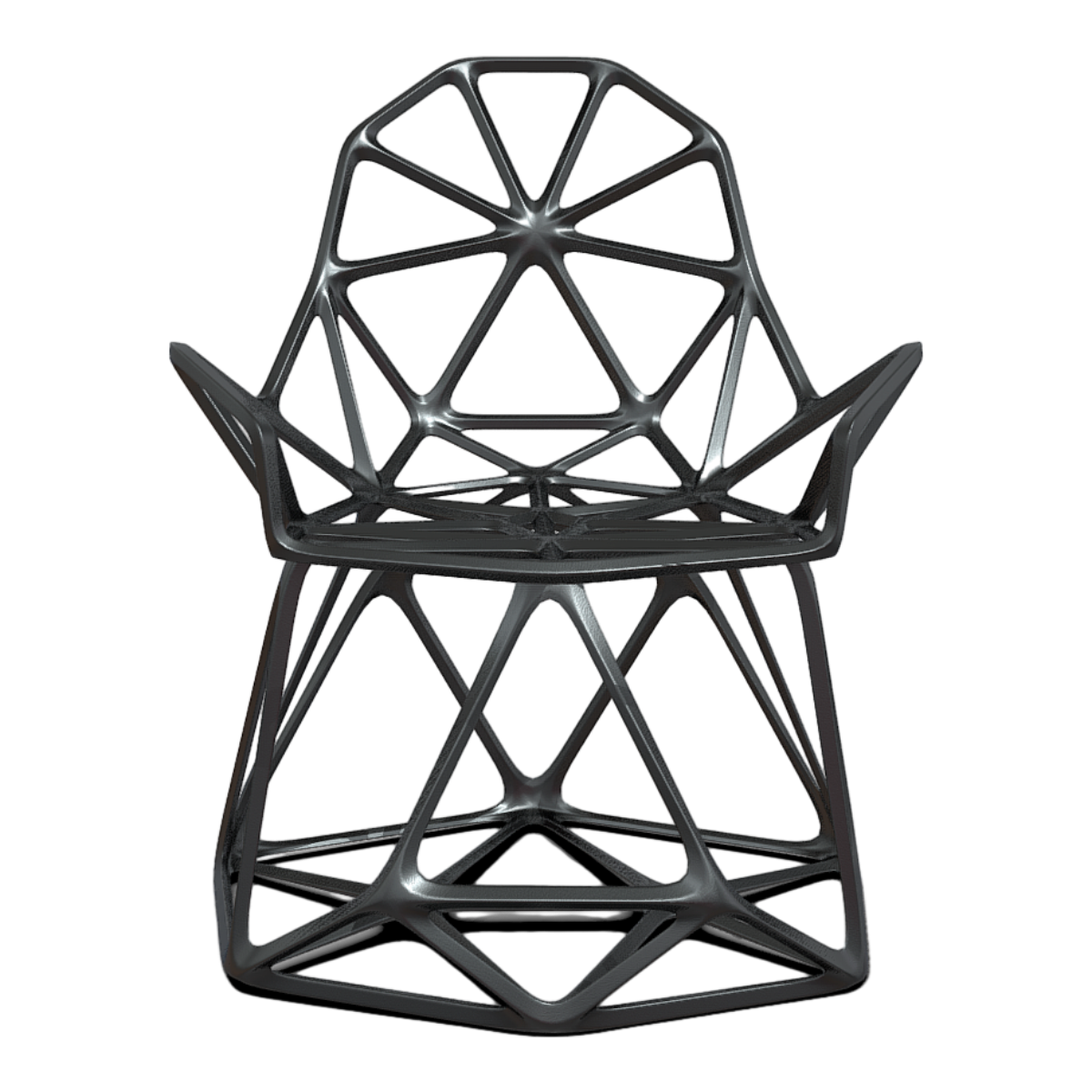 Adult Fashion Dining Chair Hollow Chair Office Chair Geometric Chair Creative Chair