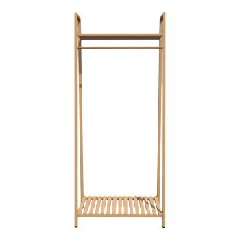 Bamboo Hanger Shoe Rack Coat Rack Hanger Standing Clothes Hanger