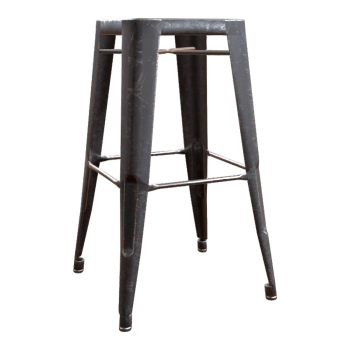 Iron Stool Fashion Iron Chair Iron Stackable Metal Chair