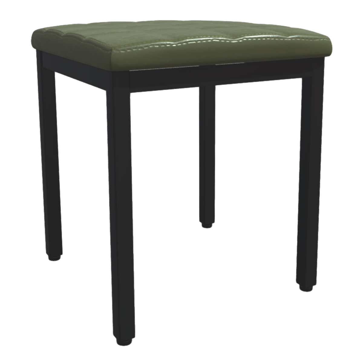 High Oil Wax Skin Green Household Stool Stackable Square Stool Restaurant Stool Board