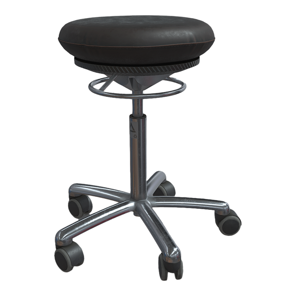 Rotary Lifting Bar Chair Workshop Work Chair Laboratory Stool