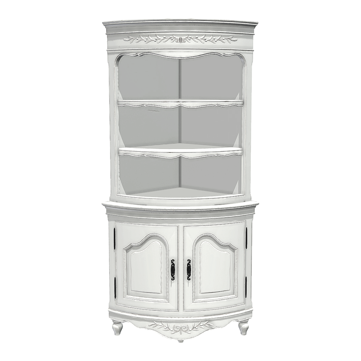 Living Room Wall Corner Cabinet Triangle Side Cabinet Solid Wood Corner American Corner Locker