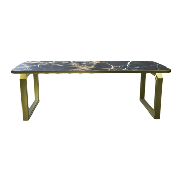 Nordic Style Marble Long Table Rectangular Light Luxury Long Table