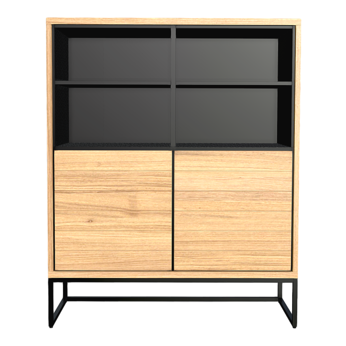 Wrought Iron Living Room Sideboard Cabinet Bucket Cabinet Storage Cabinet