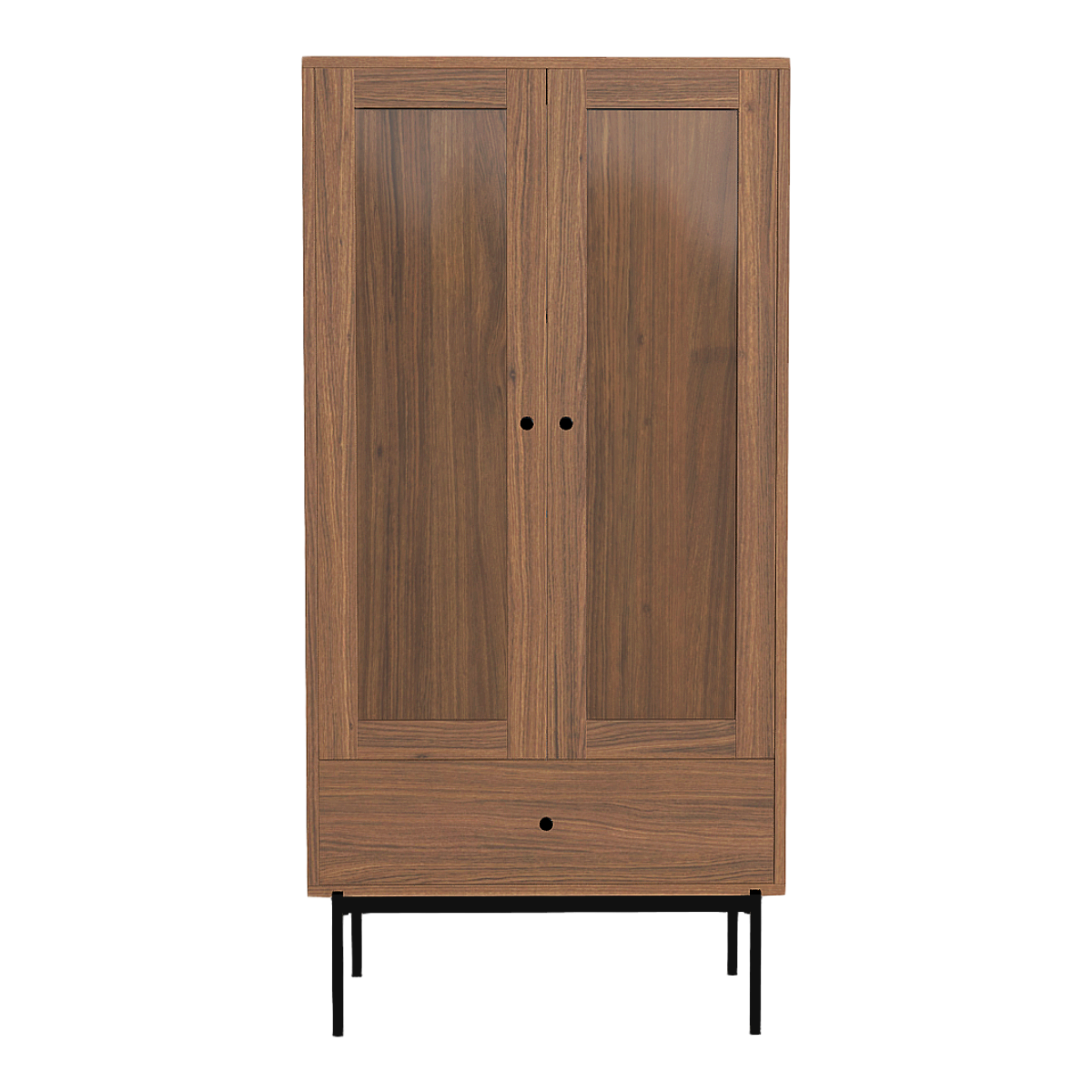 Office Bookcase Bookshelf with Door Glass Door Full Solid Wood Bookcase