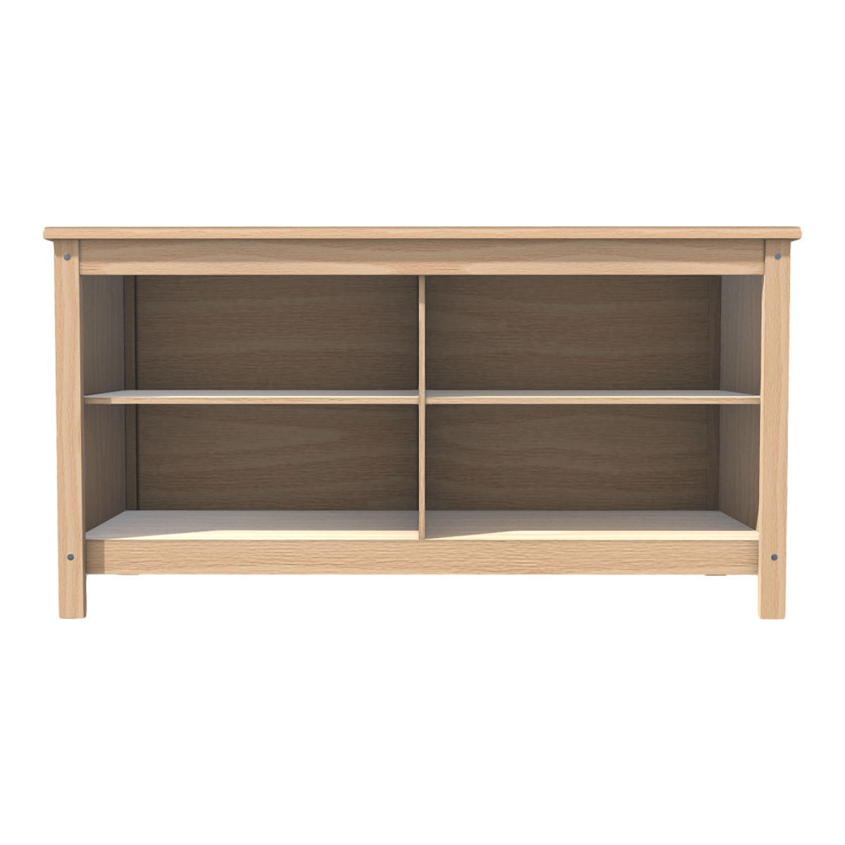 IKEA Solid Wood Living Room Storage Prellis Cabinet Display Shelf Floor Bookcase