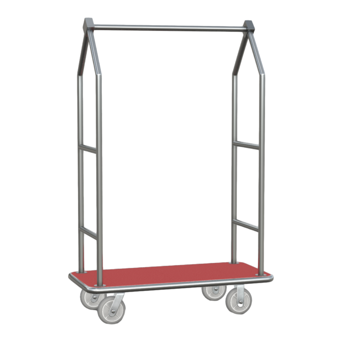 Lobby Luggage Car Stainless Steel Trunk Truck