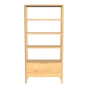 Nordic Solid Wood Storage Rack Floor Bookshelf Multi-layer Study Simple Storage Rack