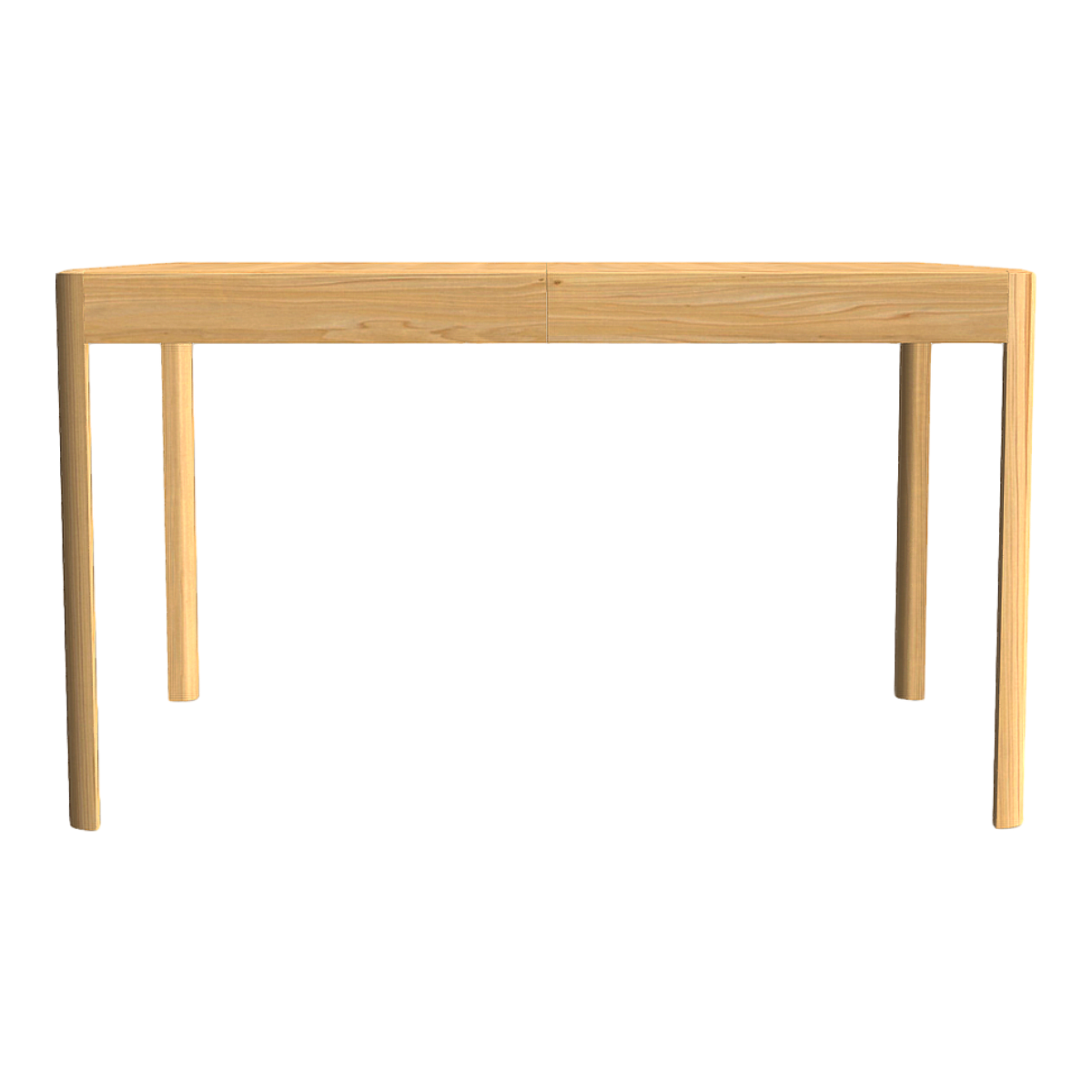 Modern Simple Light Luxury Household Small Apartment Log Rectangular Dining Table