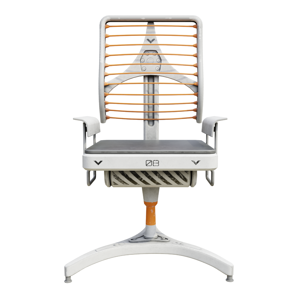 Space Station Space Machinery Sci-Fi Lift Backrest Chair