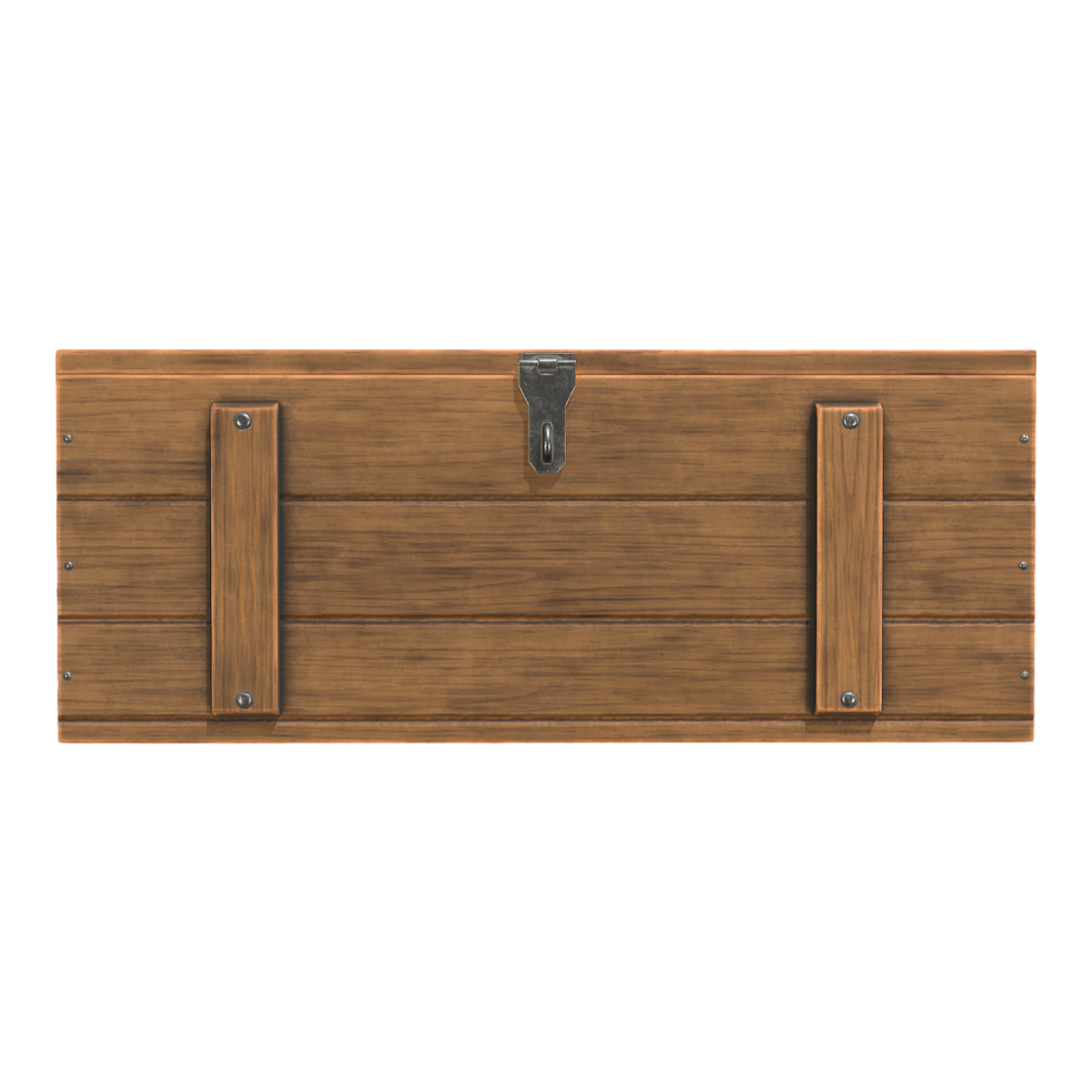 Solid Wood Vintage Wooden Box Ornaments Study Dressing Storage Box Thickened with Lock