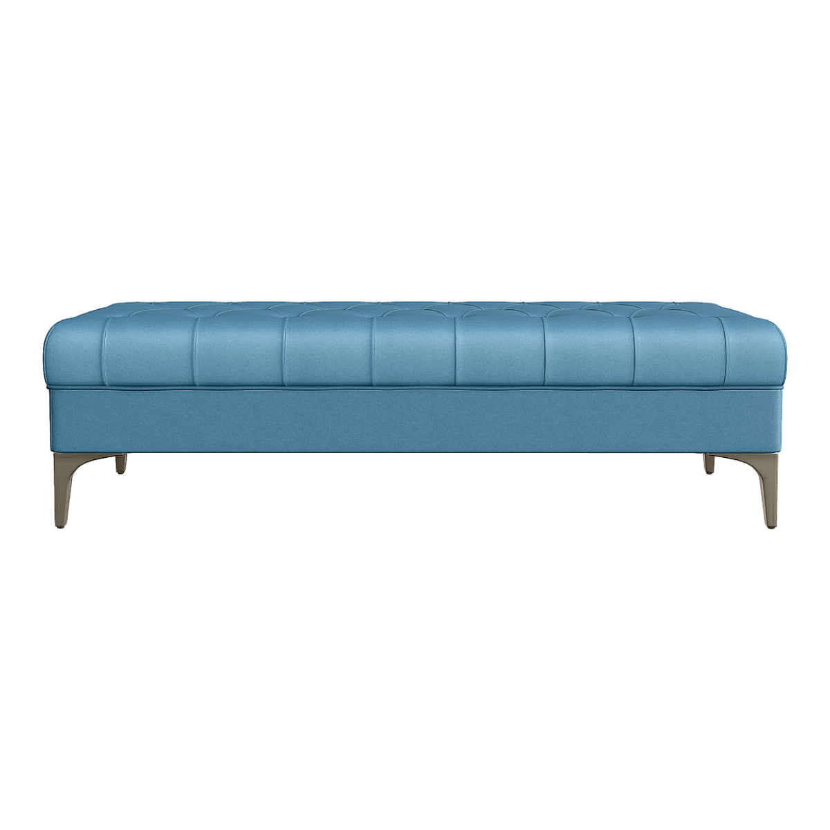 Blue Shoe Changing Sitting Storage Cabinet Living Room Rectangular Footstool Bedroom Bed End Stool