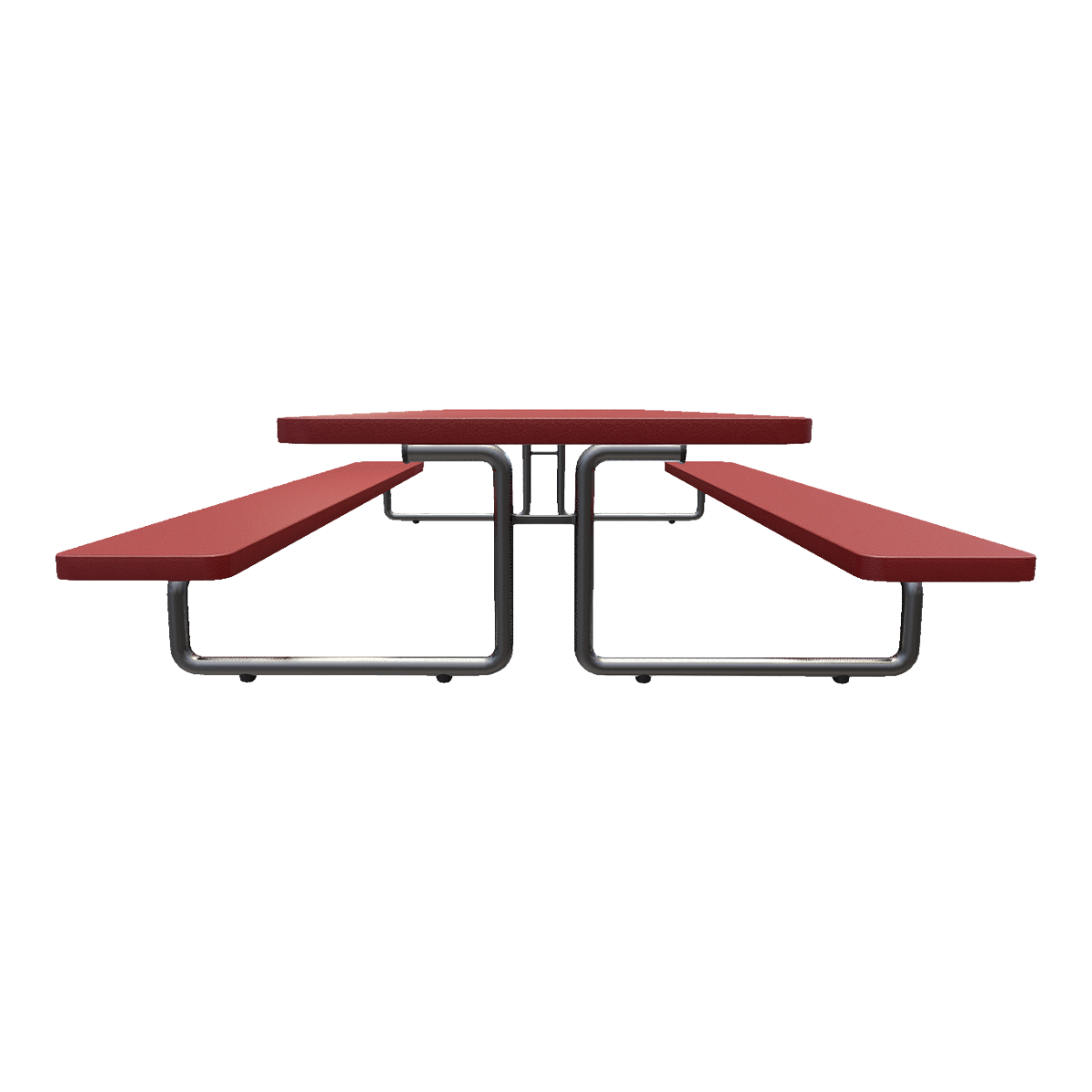 Large outdoor places public tables and chairs rainproof and anti-iron dining table and chair combination