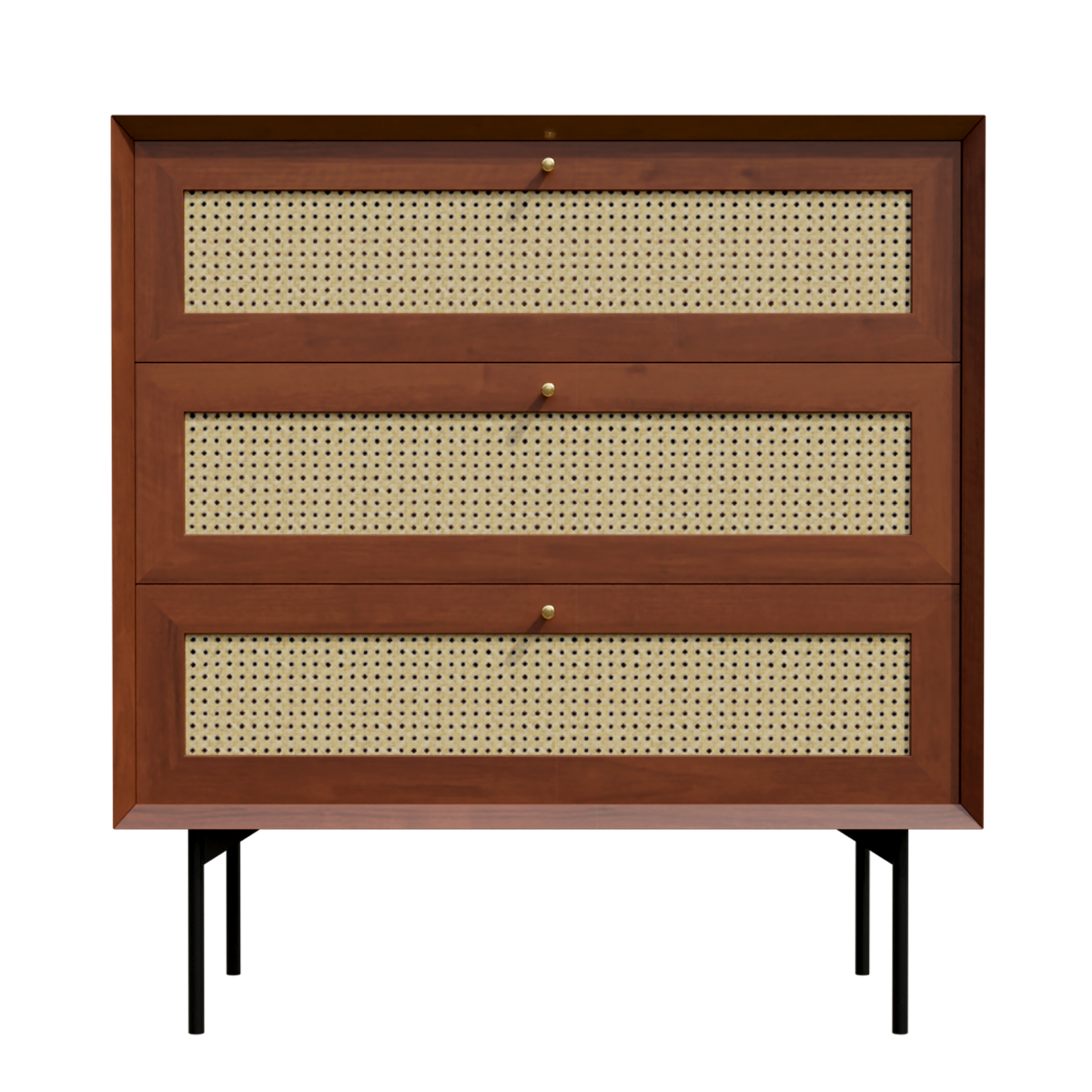 Solid Wood Bucket Cabinet Drawer Storage Cabinet Rattan Storage Cabinet Homestay Vintage Entrance Cabinet Sideboard