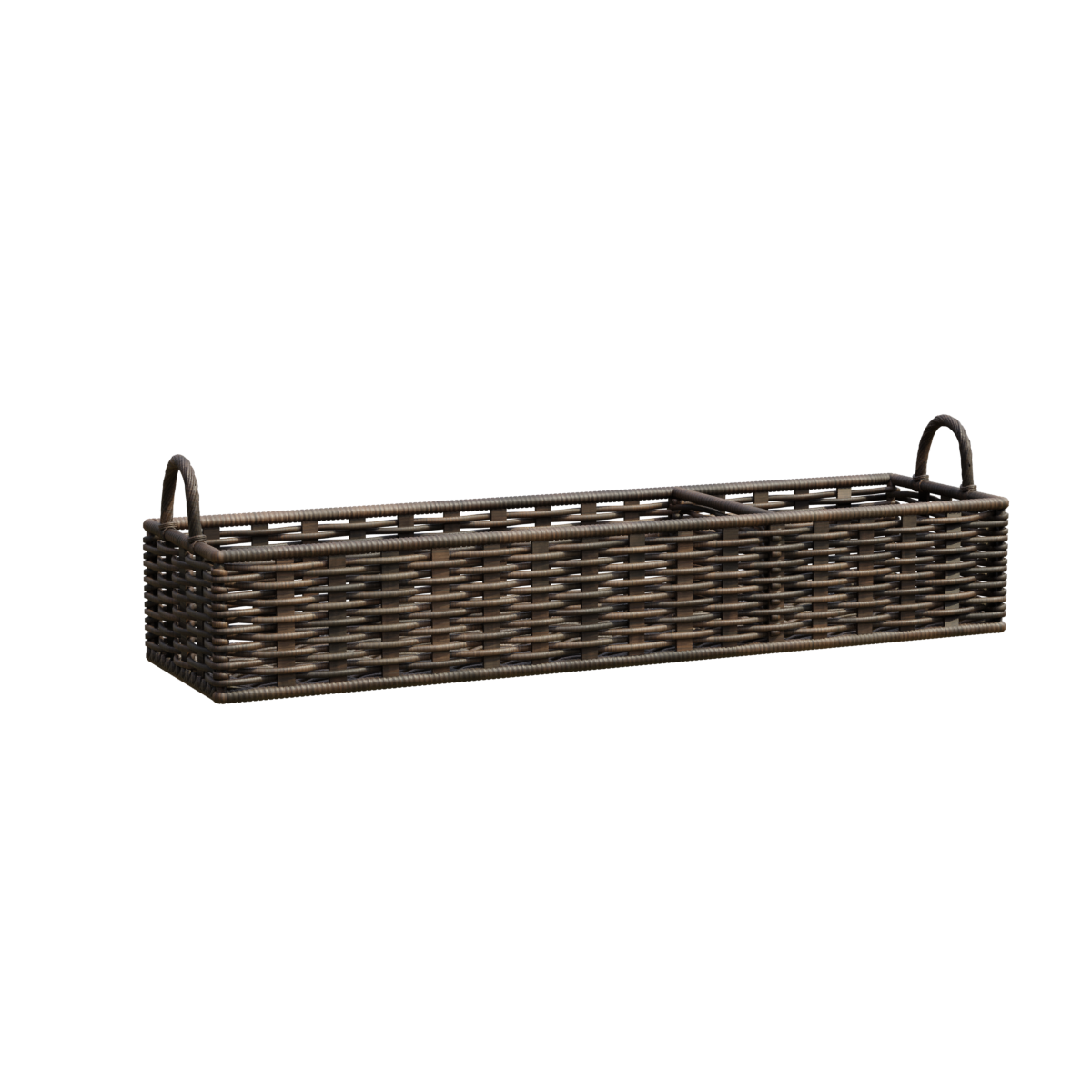 Storage Box Cosmetics snack Basket Kitchen Finishing Box Rattan Storage Box