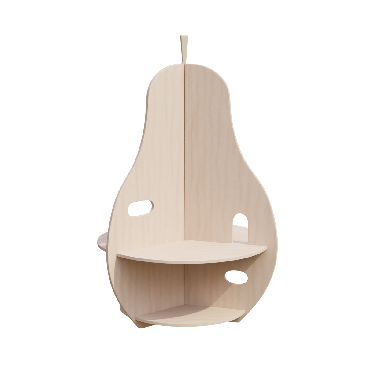 Wooden Desktop Storage Rack Fruit-shaped Desktop Finishing Storage Rack Storage Rack