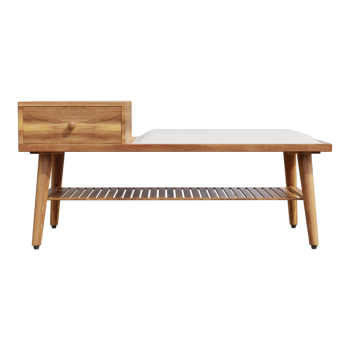 Solid Wood Shoe Changing Stool Storage Shoe Rack Porch Sofa Stool Log Bench