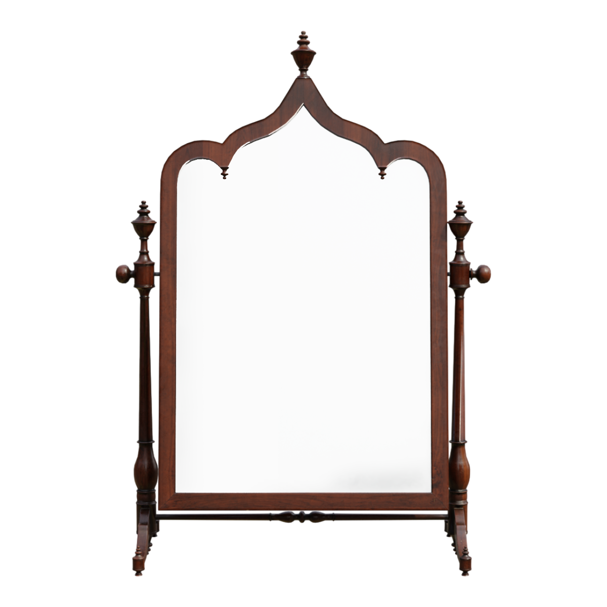 French retro makeup mirror European style porch fireplace carved decorative mirror