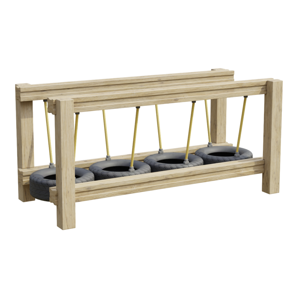 Kindergarten room outdoor toys swing bridge children's amusement facilities climbing frame