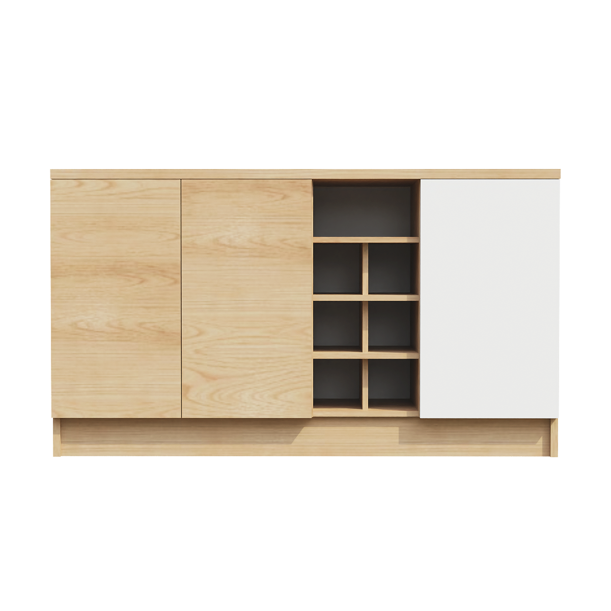 Nordic Simple Style Living Room Furniture Combination Floor Cabinet Sideboard