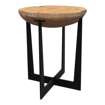 Wrought Iron LOFT Industrial Style Round Stool Creative Stake Stool