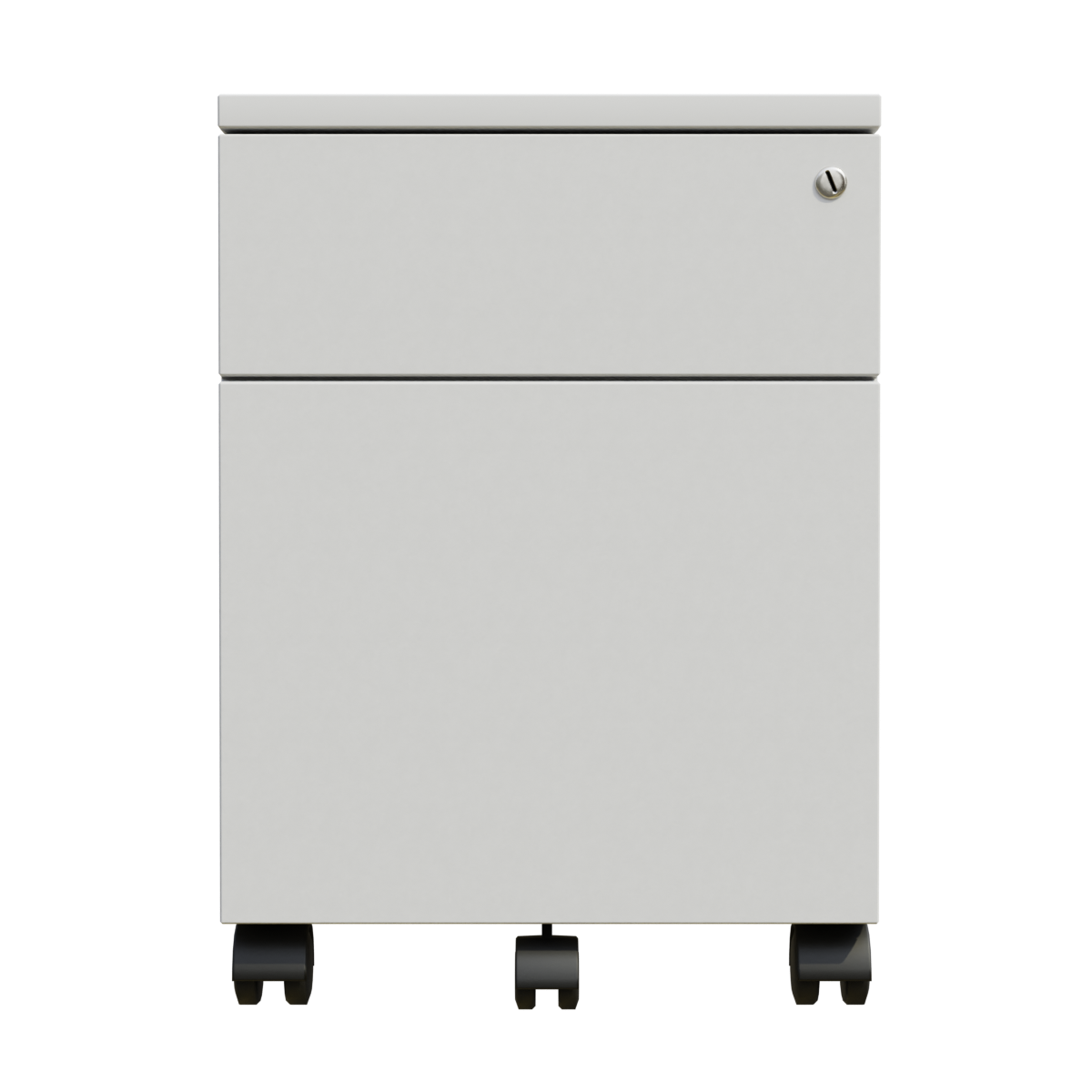 Modern two-suction side handle movable cabinet low cabinet filing cabinet with lock