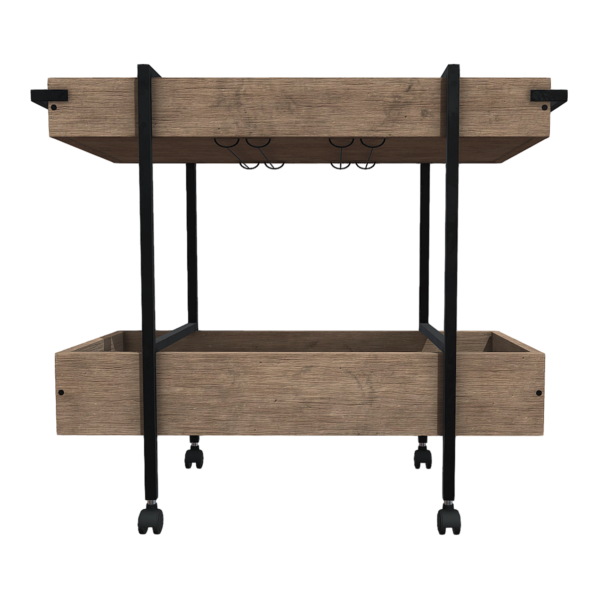 Modern Style Dining Car Cart Storage Rack Restaurant Dining Car Dressed
