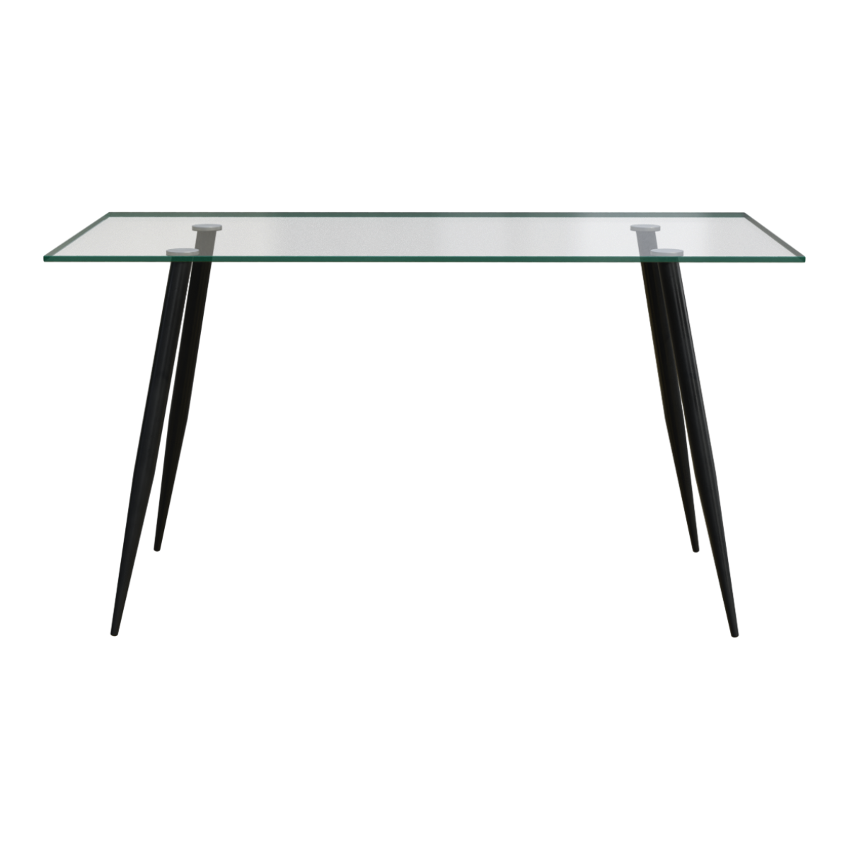 Dining Table Coffee Table Furniture Stainless Steel Transparent Tempered Glass Table
