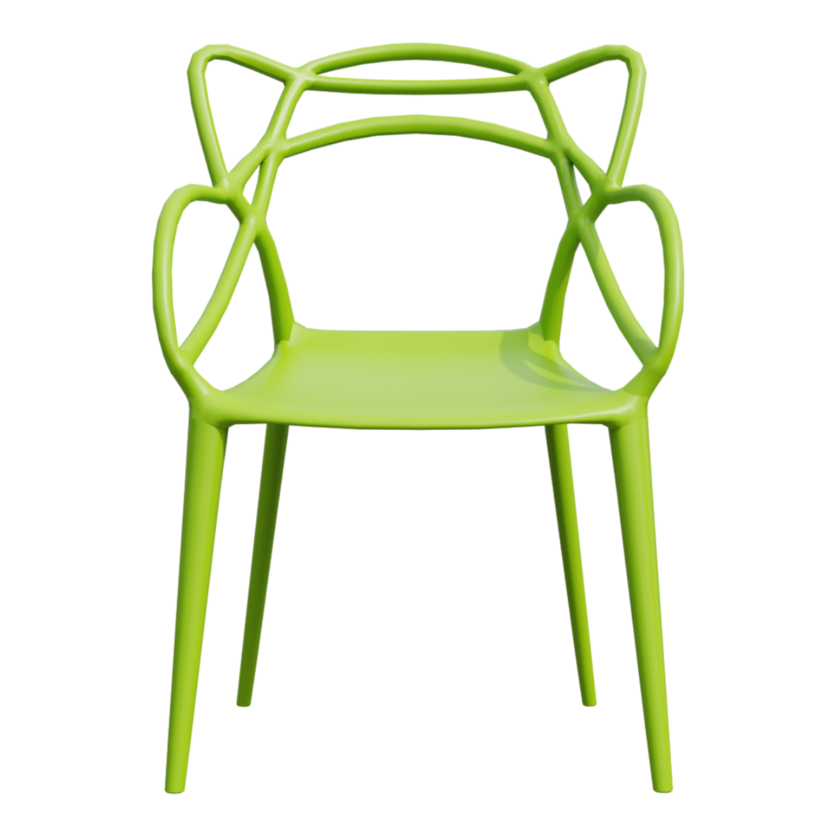 Green Dining Chair Plastic Fashion Backrest Leisure Chair Restaurant Coffee Hall Chair Milk Tea Shop Restaurant Chair