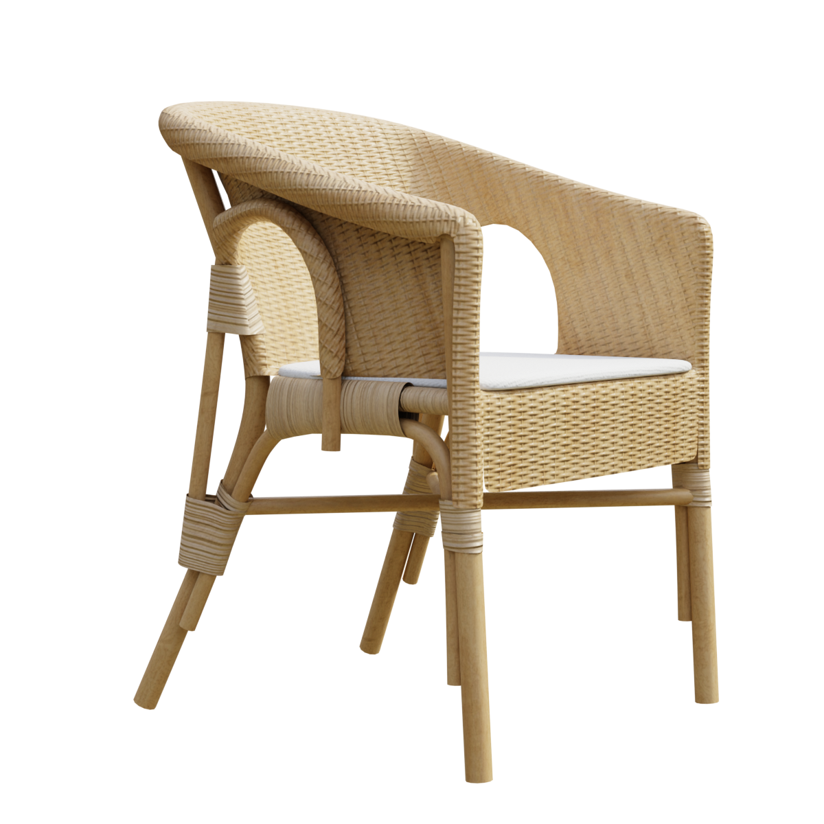 Old Man Resting Rattan Chair Natural Real Rattan Old Man Rattan Chair Backrest Chair