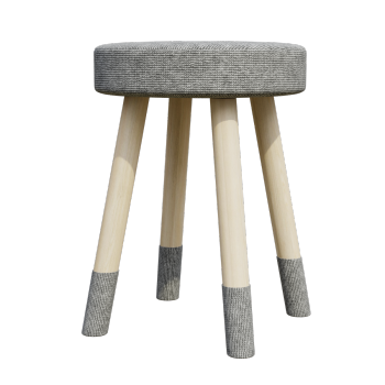 Simple Artistic Creative Home Shoe Changing Small Round Stool Low Stool Shoes Stool Fabric