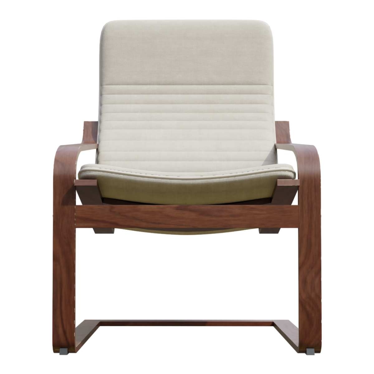 IKEA saddle chair POANG fabric single armchair leisure chair living room sofa backrest chair