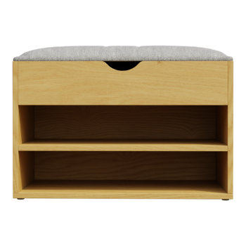 Entrance and foyer shoe rack, shoe changing stool style cabinet, simple and modern storage and storage stool