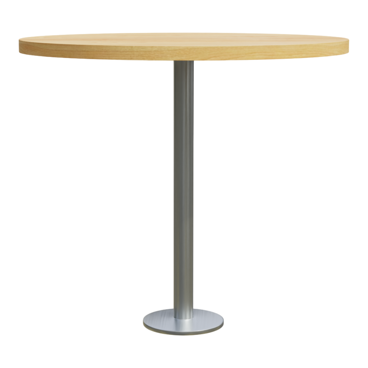 Plate style small conference table, simple modern office furniture, small round table, stainless steel dining table