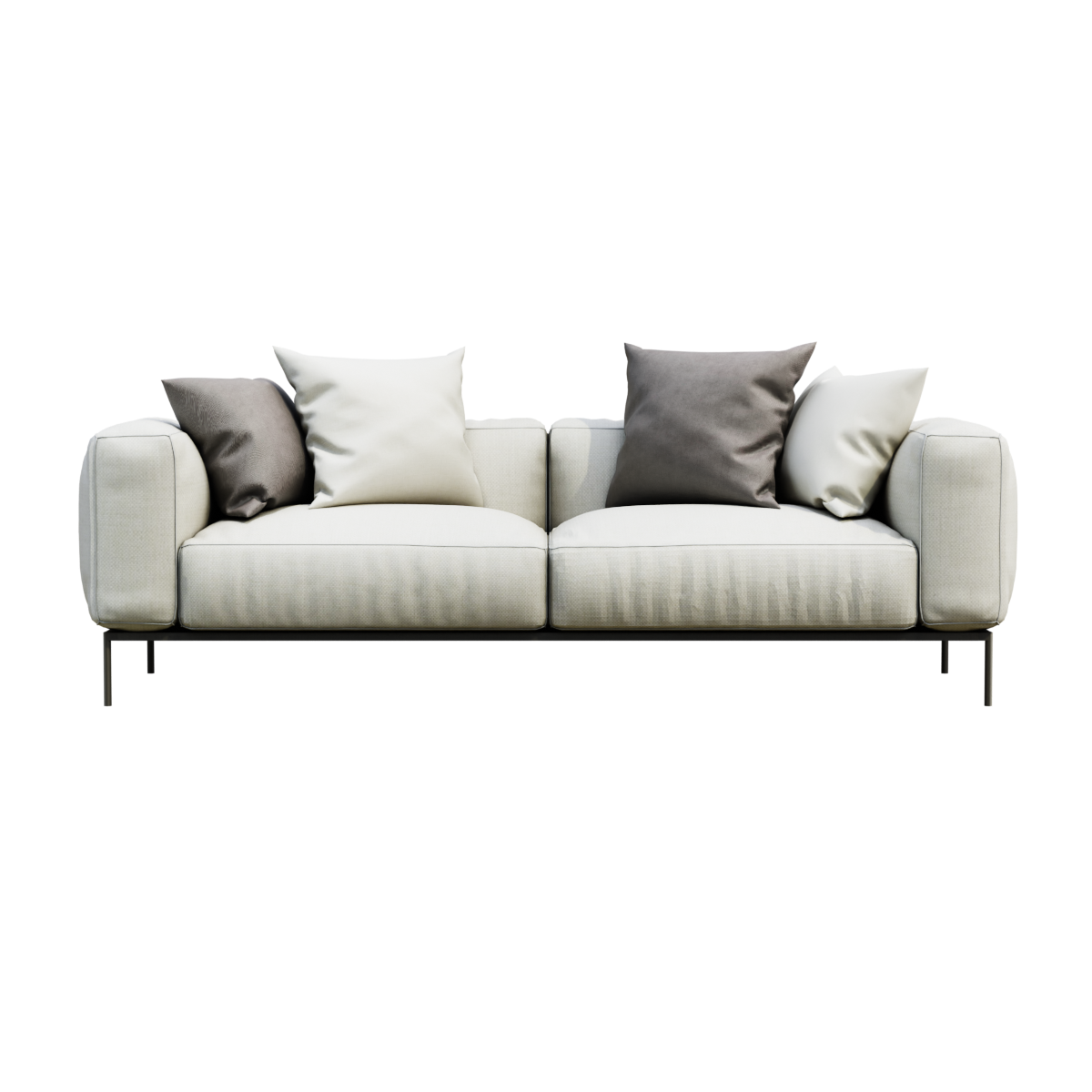 Living room sofa, small layout, simple fabric, modern, small reception, technology fabric sofa