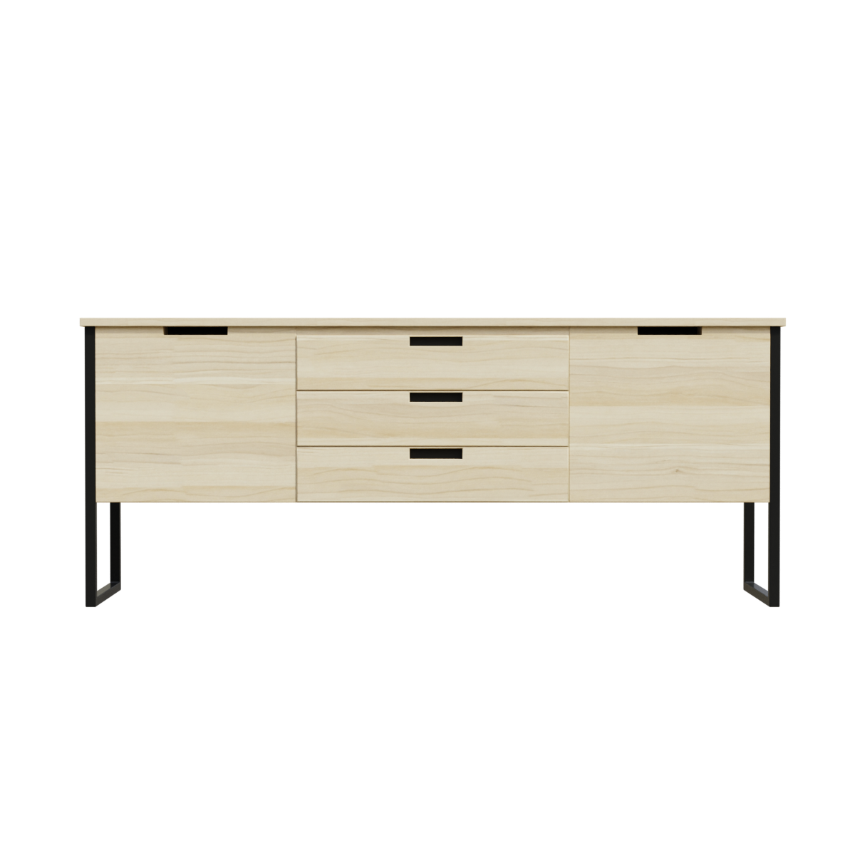 Nordic Home Nordic Orlando Series Solid Wood Small House Light Luxury Audiovisual TV Cabinet