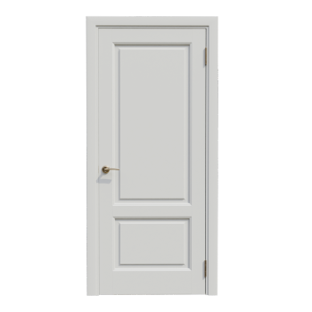 Wooden door, indoor door, solid wood door, bedroom door, room door, solid wood composite, white painted door
