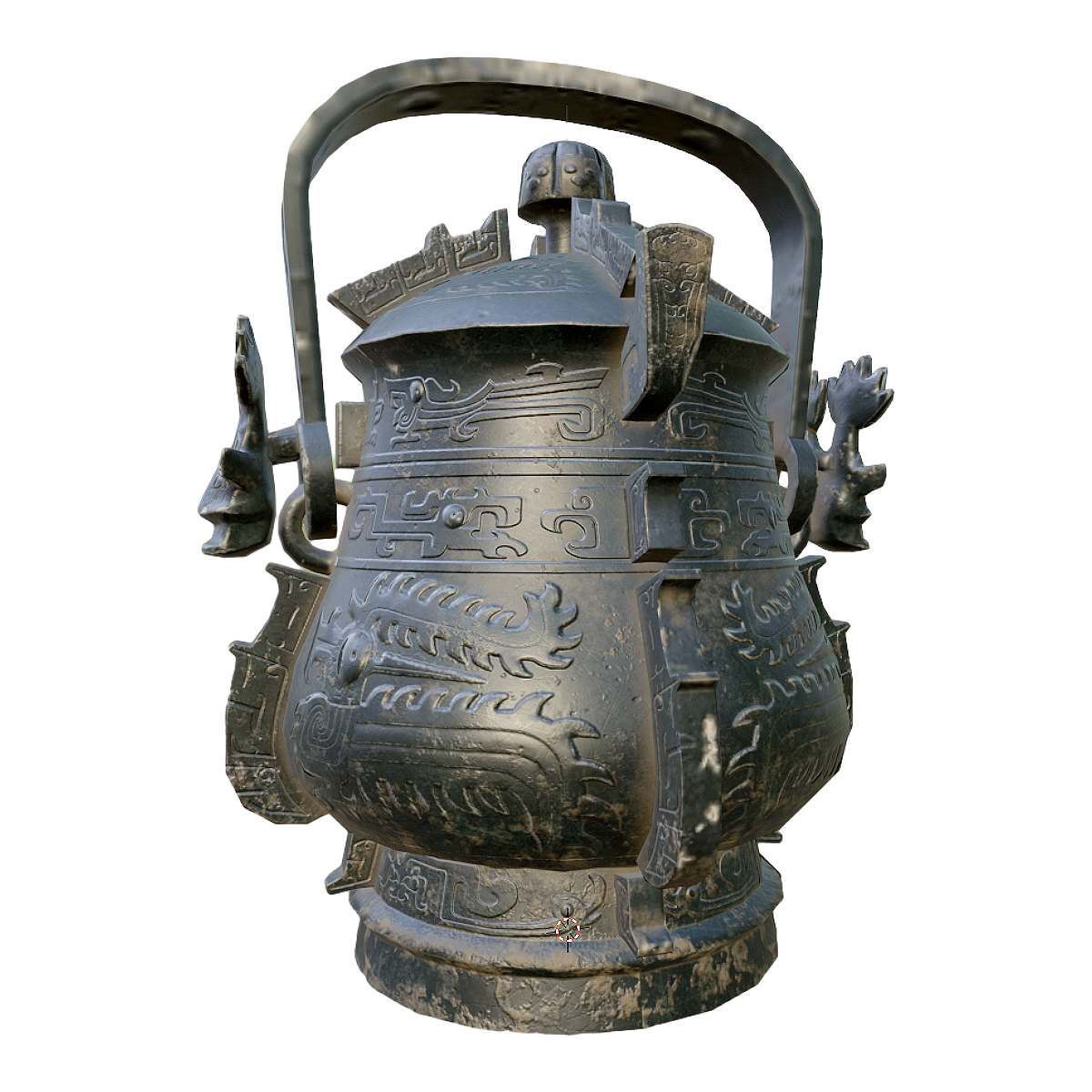 Big Mouth Water Bottle (Cultural Relic of Haihun Marquis Tomb)