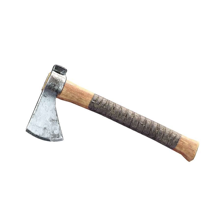Realistic Axe 3D Model