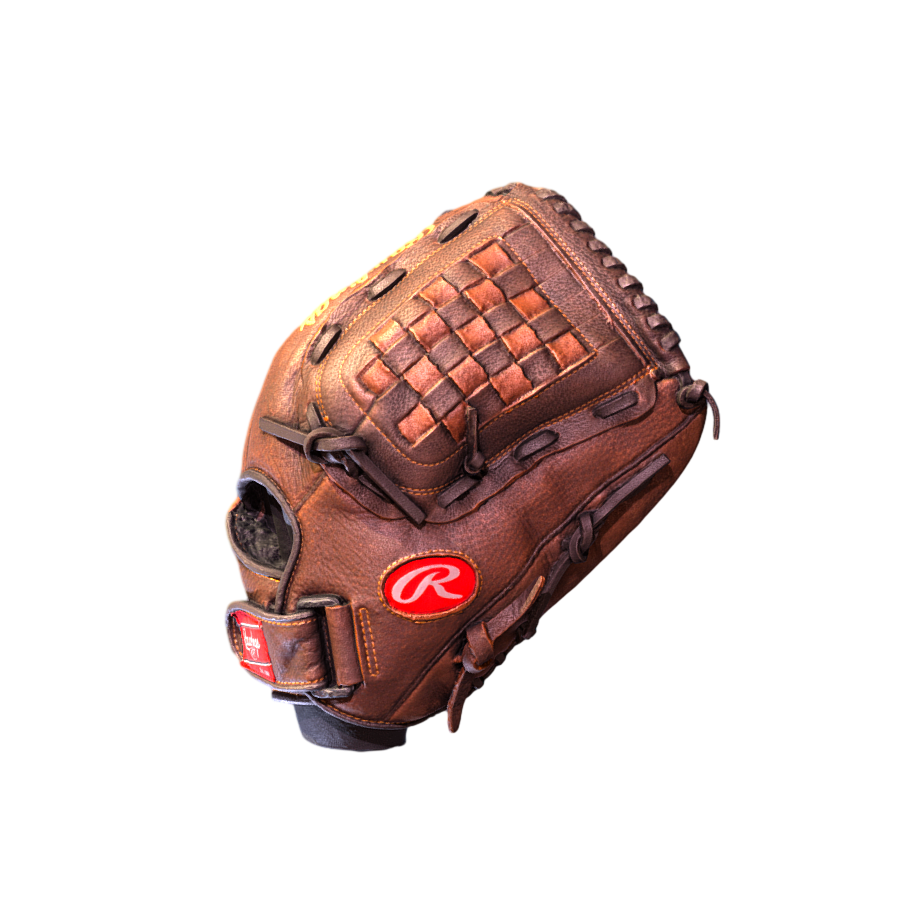 Realistic baseball glove 3D model