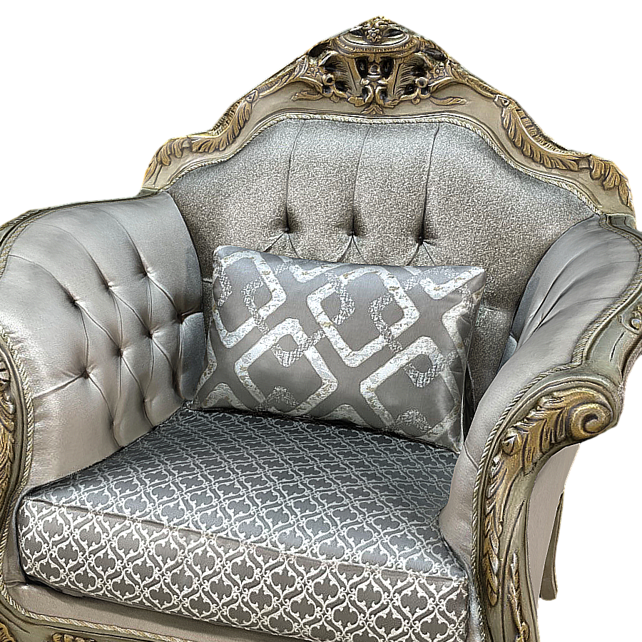 Classical European single sofa chair 3D model